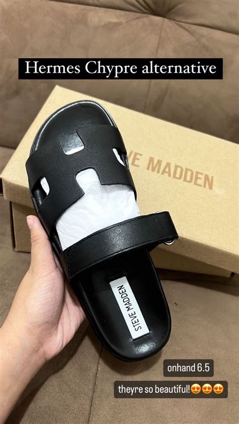 steve madden hermes slides|steve madden effective sandal.